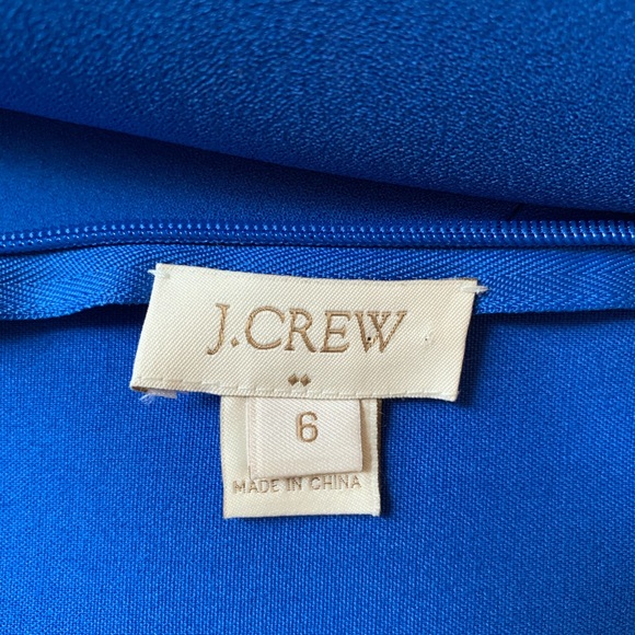 J.Crew Sleeveless Scallop Ruffle Hem Dress - Picture 7 of 8